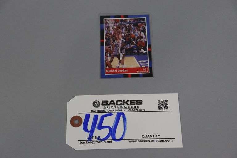 Michael Jordan Usa Olympic Cards