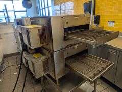 Lincoln Impinger stack CTI 2501 ventless conveyor toaster ovens with 16 ...