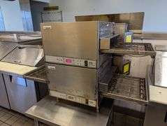 Lincoln Impinger stack CTI 2501 ventless conveyor toaster ovens with 16 ...