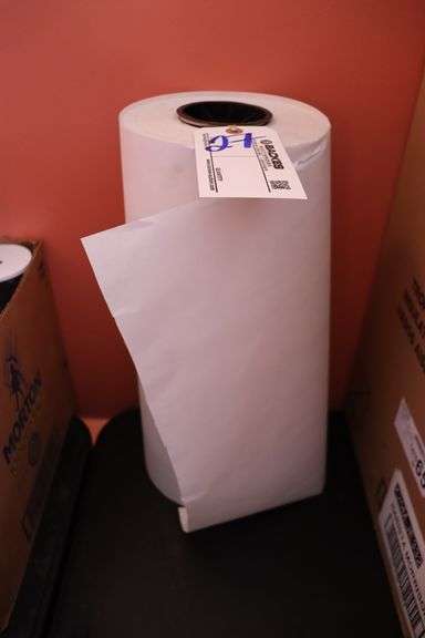 Partial 18" roll of paper