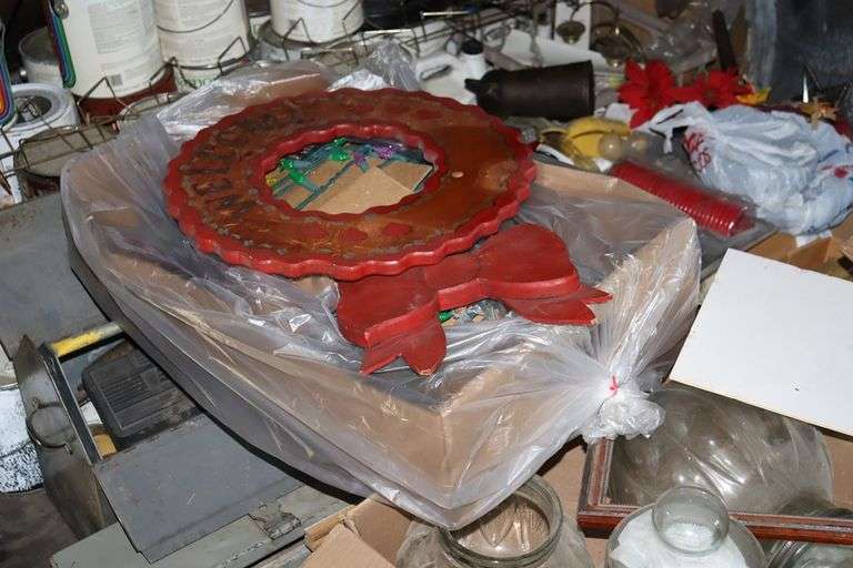 Attic to go - Signs, vintage trunks, seasonal décor, & more - buyer to view & take what you want - nothing on second level