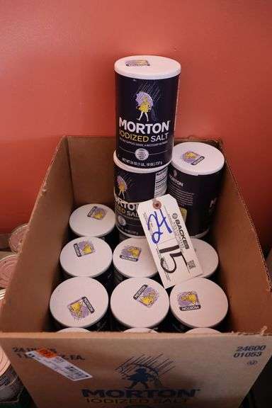 Times 15 - Morton 26 oz. salt