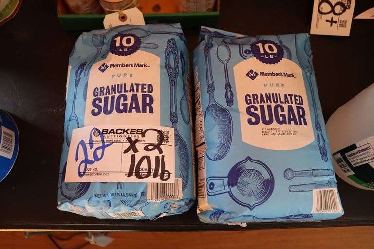 Times 2 - Member's Mark 10 lb. sugar bags