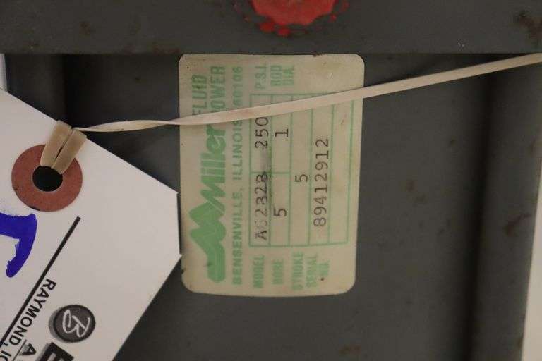 Times 2 Miller A62B2B air cylinders Backes Commercial Auctioneers