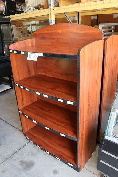 Times 2 - 36" wood laminate display cabinets