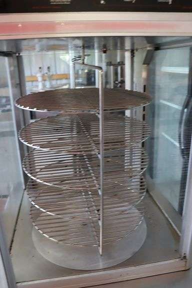 Hatco FSDT-2 counter top heated pizza display cabinet