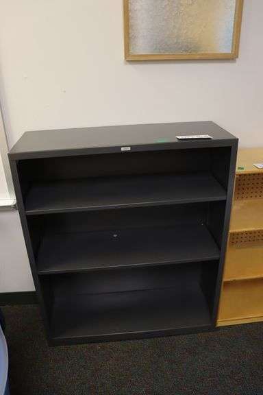 Hon 13" x 36" x 41" tall metal book shelf