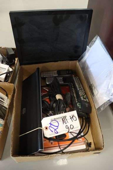 All to go - Office related - calculator, pens, & power cords