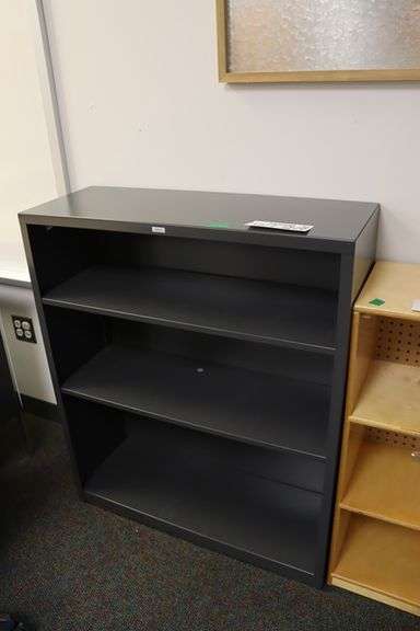Hon 13" x 36" x 41" tall metal book shelf
