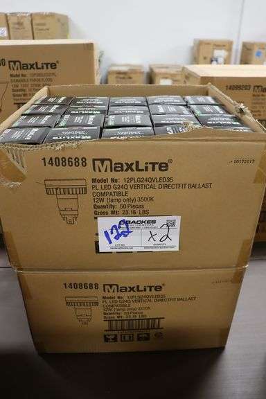 Times 2 - Cases MaxLite LED G24Q lights