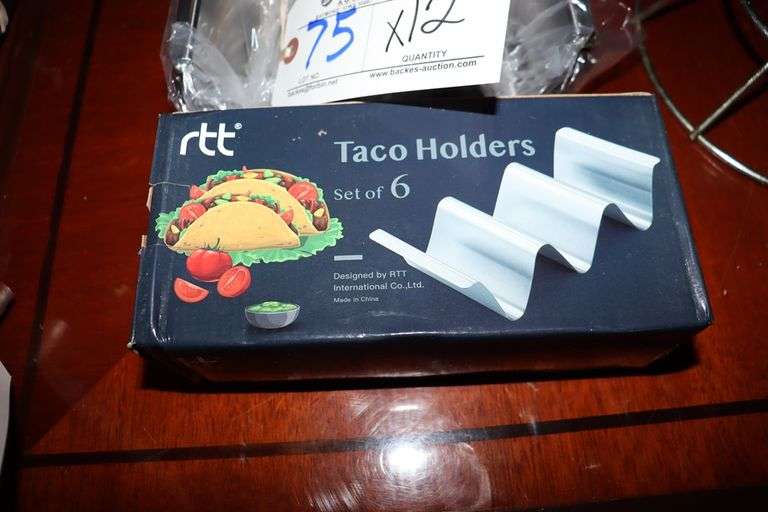 Times 12 - Stainless taco holders