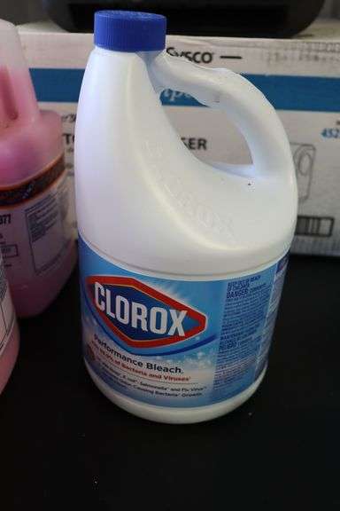 Times 2 - Members Mark 1 gallon sanitizer & Clorox 1 gallon bleach
