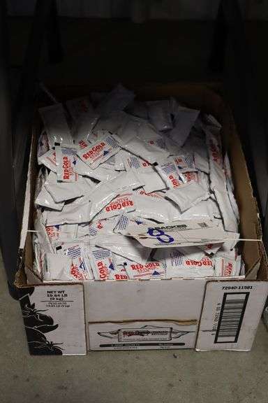 3/4 case of Red Gold ketchup packets
