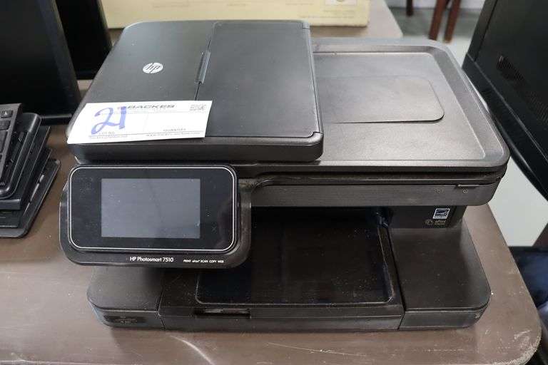 HP Photosmart 7510 printer - no power cord