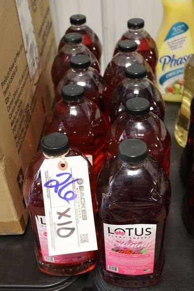 Times 10 - Lotus 1/2 gallon skinny & pink lotus plant energy mix