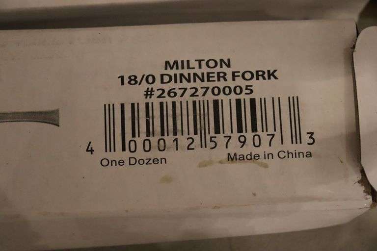 Times 3 - Dozen new Milton forks
