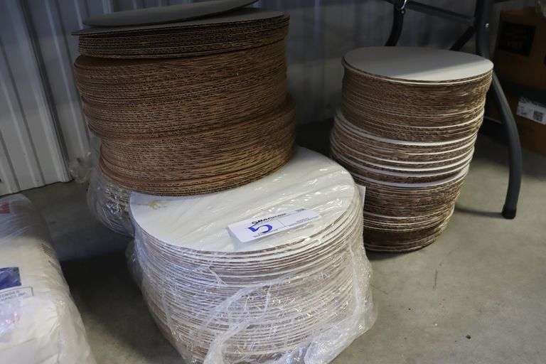All to go - 12" & 16" cardboard pizza trays