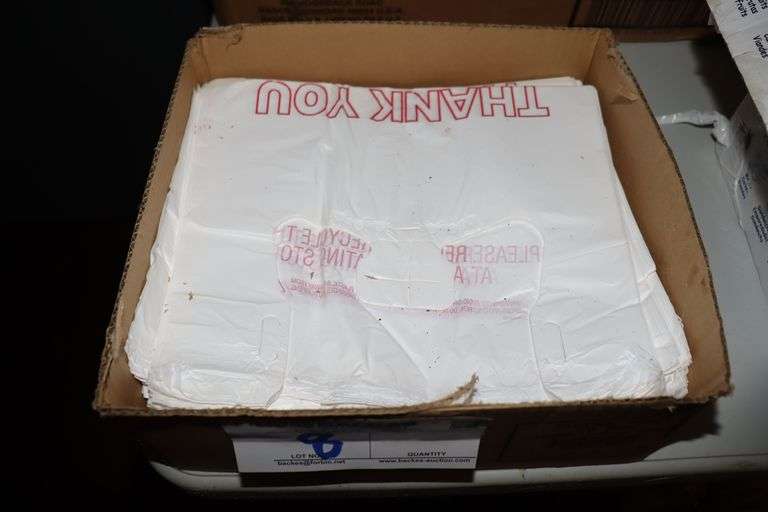 1/2 case of Thank You T-shirt bags