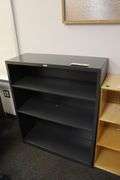 Hon 13" x 36" x 41" tall metal book shelf
