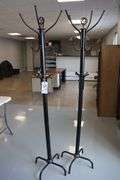 Times 2 - 6' Tall metal hall trees