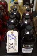 Times 8 - Lotus 1/2 gallon Raspberry, strawberry, pomegranite, & power up plant energy mix