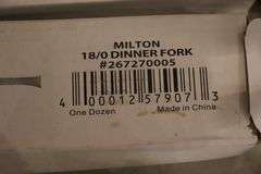 Times 3 - Dozen new Milton forks
