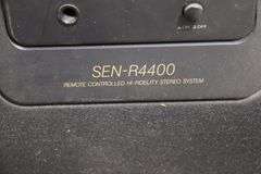Sony stereo with sub & 2 stand up speakers