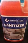 Times 2 - Members Mark 1 gallon sanitizer & Clorox 1 gallon bleach