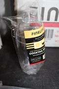 Times 2 - Cases + of Fineline plastic 14 oz. cocktail shakers