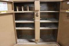 Knaack Model 139 portable 30" x 72" x 70" metal job master cabinet
