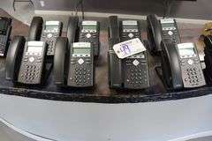 All to go - Polycom model TRA (9) phone system - no backhouse controls