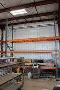Times 2 - 42" x 13' x 16' tall pallet racking with wire decking