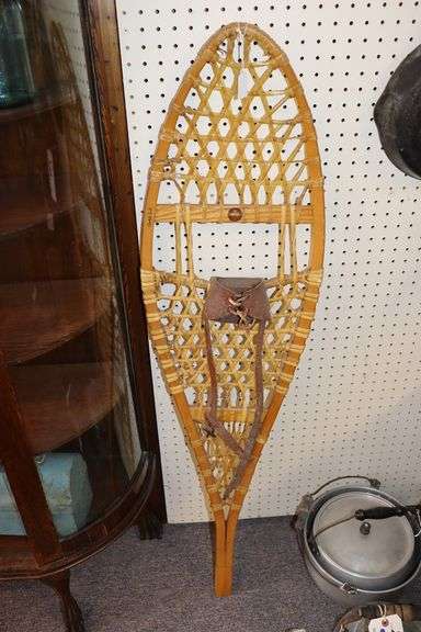 Set of vintage snow shoes