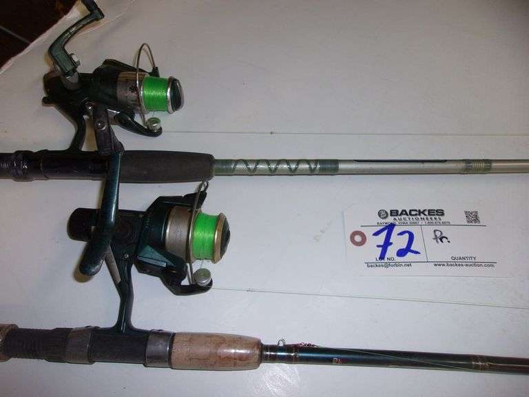 Pair to go rods and reels