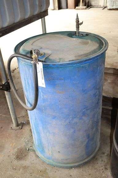 1/4 full barrel of windshield washer fluid