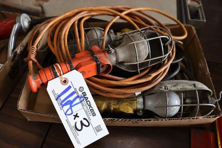 All to go - 3 corded job lights