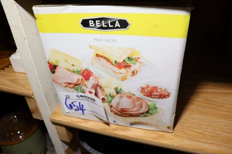 Pair to go - Double hot plate & Bella meat slicer - unknown