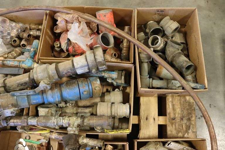 Pallet to go - Fittings, ball valves, pipe fittings, and more