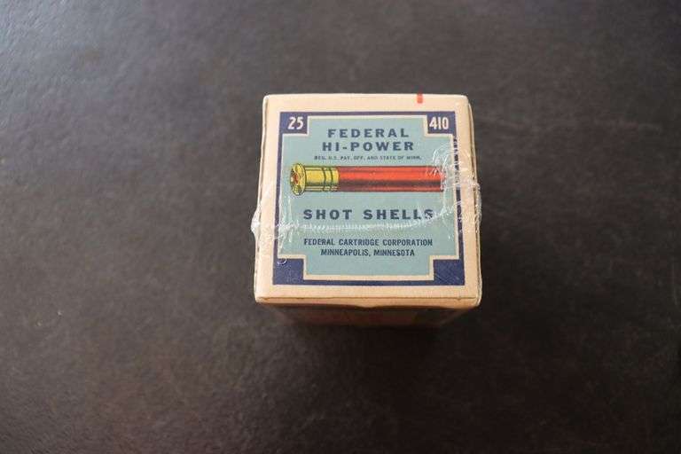 Federal 410 ammo - box feels full