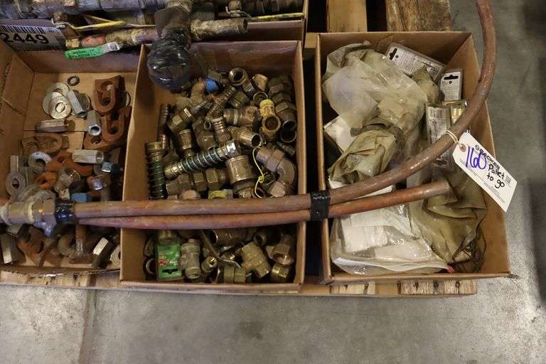 Pallet to go - Fittings, ball valves, pipe fittings, and more