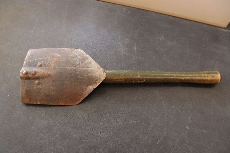 Vintage military shovel