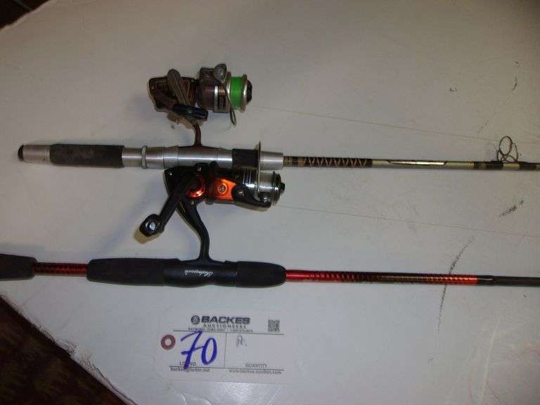 Pair to go rods and reels