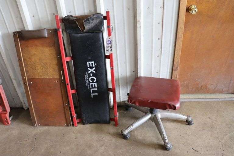 All to go - Creepers & brake stool
