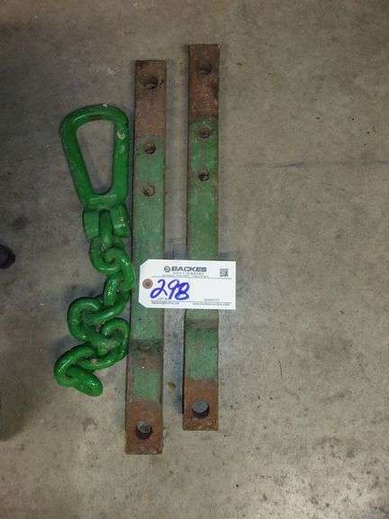 Compact tractor hitches and chain