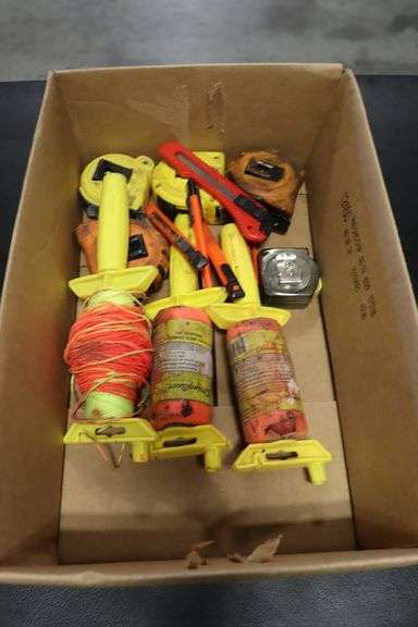 Box to go - String Line & tape measures