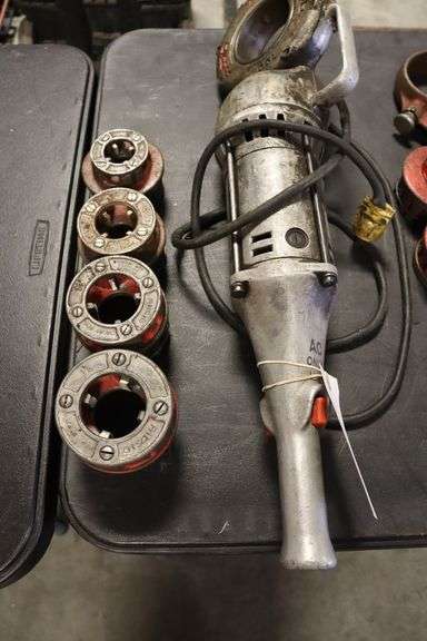 Ridgid 700 power threader w/ 4 dies - 3/4" to 1-1/2" dies