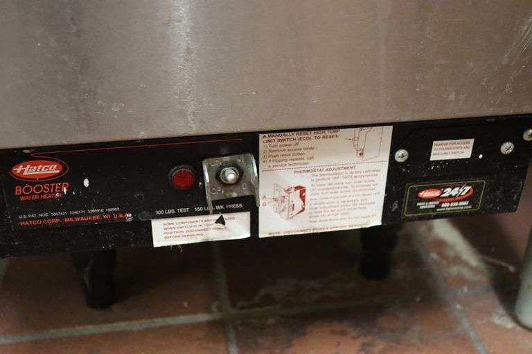 Hatco C-12 electric booster heater