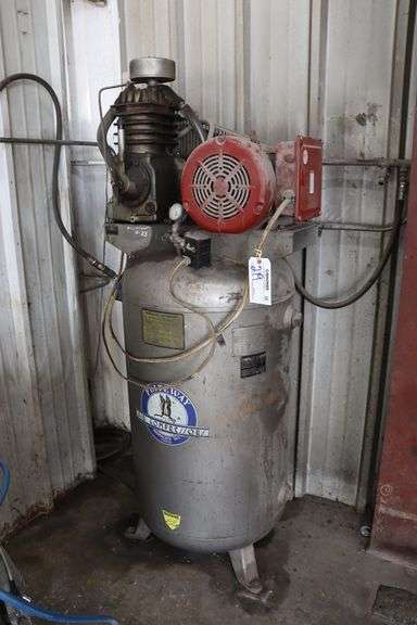 Fliteway 80 gallon vertical air compressor - 7.5 HP - 1 phase