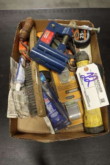 Box to go - Hammer, wire brush, & squeeze tool