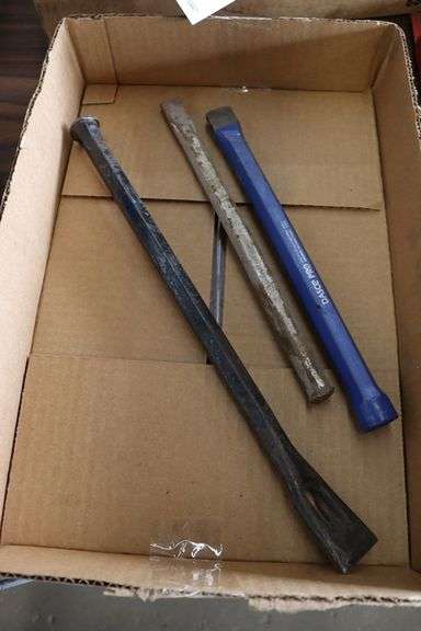 Times 4 - Chisels & pry bars